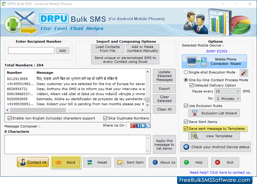 Free Sms Software For Pc To Mobile Free Download