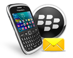 Смс програмного забезпечення для мобільних телефонів BlackBerry