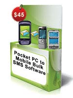 Pocket PC to Mobile Bulk SMS Software