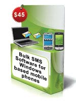 Bulk SMS Software for Windows based mobile phones