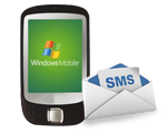 תוכנה גורפת SMS עבור טלפונים מבוססים Windows Mobile
